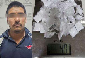 Aseguran coca&iacute;na y detienen a uno durante cateo