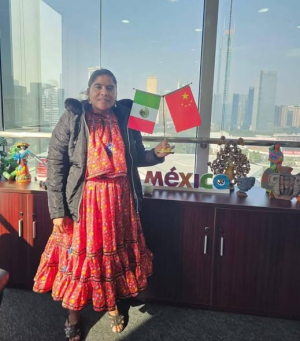 Desde China a Cuauht&eacute;moc, saluda la atleta Lorena Ramirez