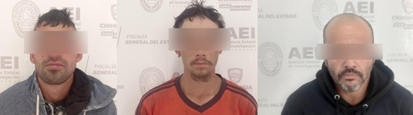 Detienen a tres presuntos narcomenudistas