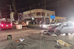 Choque deja 4 lesionados.