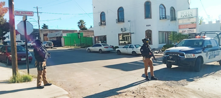 Detienen a cuatro con armas de fuego y equipo tactico