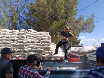 Anáhuac entrega 36 toneladas de maíz molido en beneficio de 24 productores