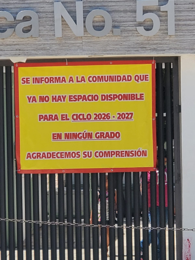 Saturadas escuelas secundarias en Cuauhtémoc