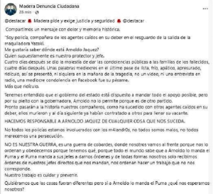 Denuncian a Presidente de Madera como narco