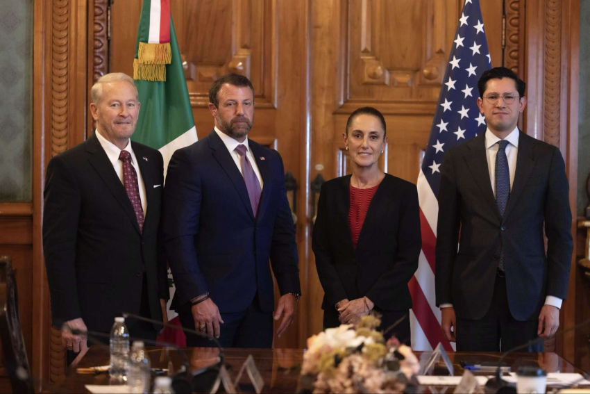 Acuerdan México y EU reforzar colaboración en seguridad
