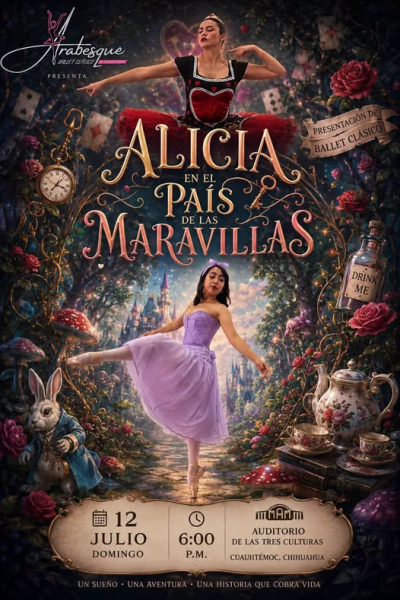 Invitan a la obra musical “Alicia en el País de las maravillas”