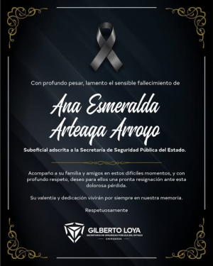 SSP lamenta muerte de tres polic&iacute;as en Moris