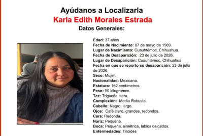 Solicitan ayuda para localizar a mujer