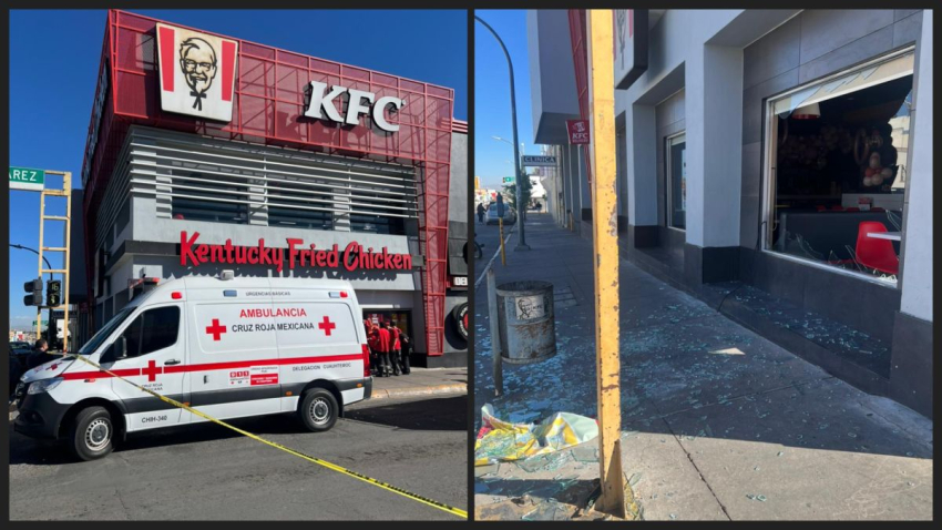 Reportan explosión en KFC