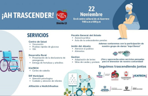 Anuncia Luis Fernando Chac&oacute;n jornada de servicios para familias de Guerrero.