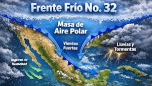 Alertan por ingreso del frente fr&iacute;o 32, prev&eacute;n heladas en la regi&oacute;n