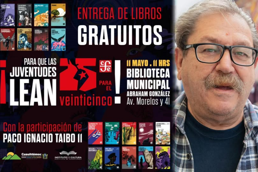 Invitan a impulsar la lectura, hoy obsequiarán libros