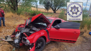 Accidente en Ojo de la Yegua deja una persona lesionada, tres vehiculos
