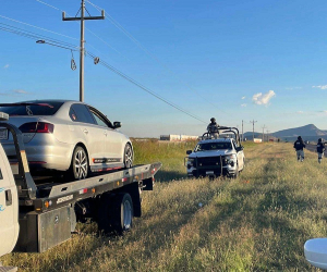 Sale del camino rumbo a Chihuahua