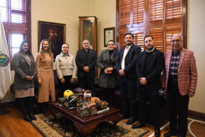 Establece Rector Rivera Campos, plan de colaboraci&oacute;n con la Universidad Estatal de Nuevo M&eacute;xico.