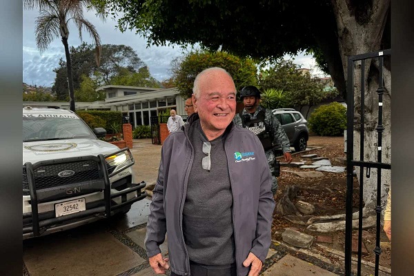 Sale de prisión Ernesto Rufo Appel