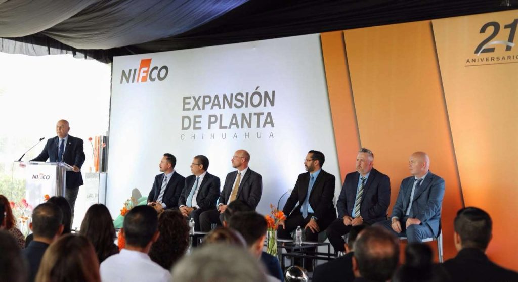Invierten 8.8 MDD y abre nueva planta en Chihuahua de Nifco