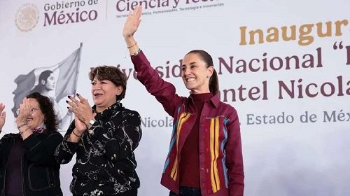 Inaugura Sheinbaum universidad Rosario Castellanos en Edomex